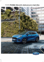 Ford Puma - Navod k obsluze 2021-2022 CZ-1